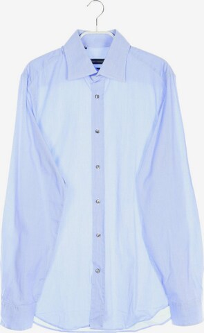 RENÉ LEZARD Button Up Shirt in L in Blue: front