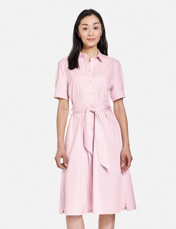 GERRY WEBER Shirt Dress in Pink: front