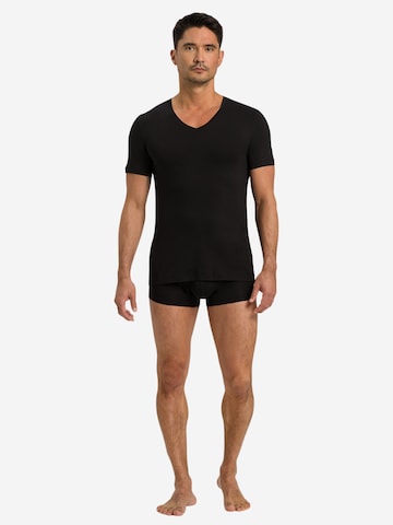 Hanro Undershirt 'Cotton Superior' in Black