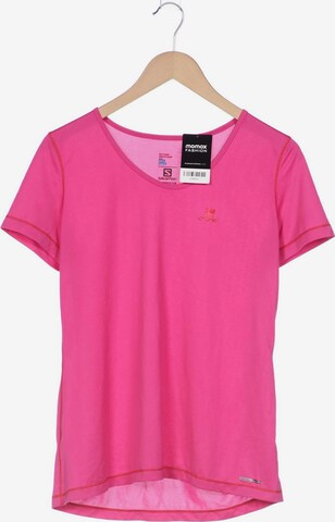 SALOMON T-Shirt L in Pink: predná strana