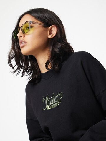 Juicy Couture SportSportska sweater majica 'VALENTINA' - crna boja