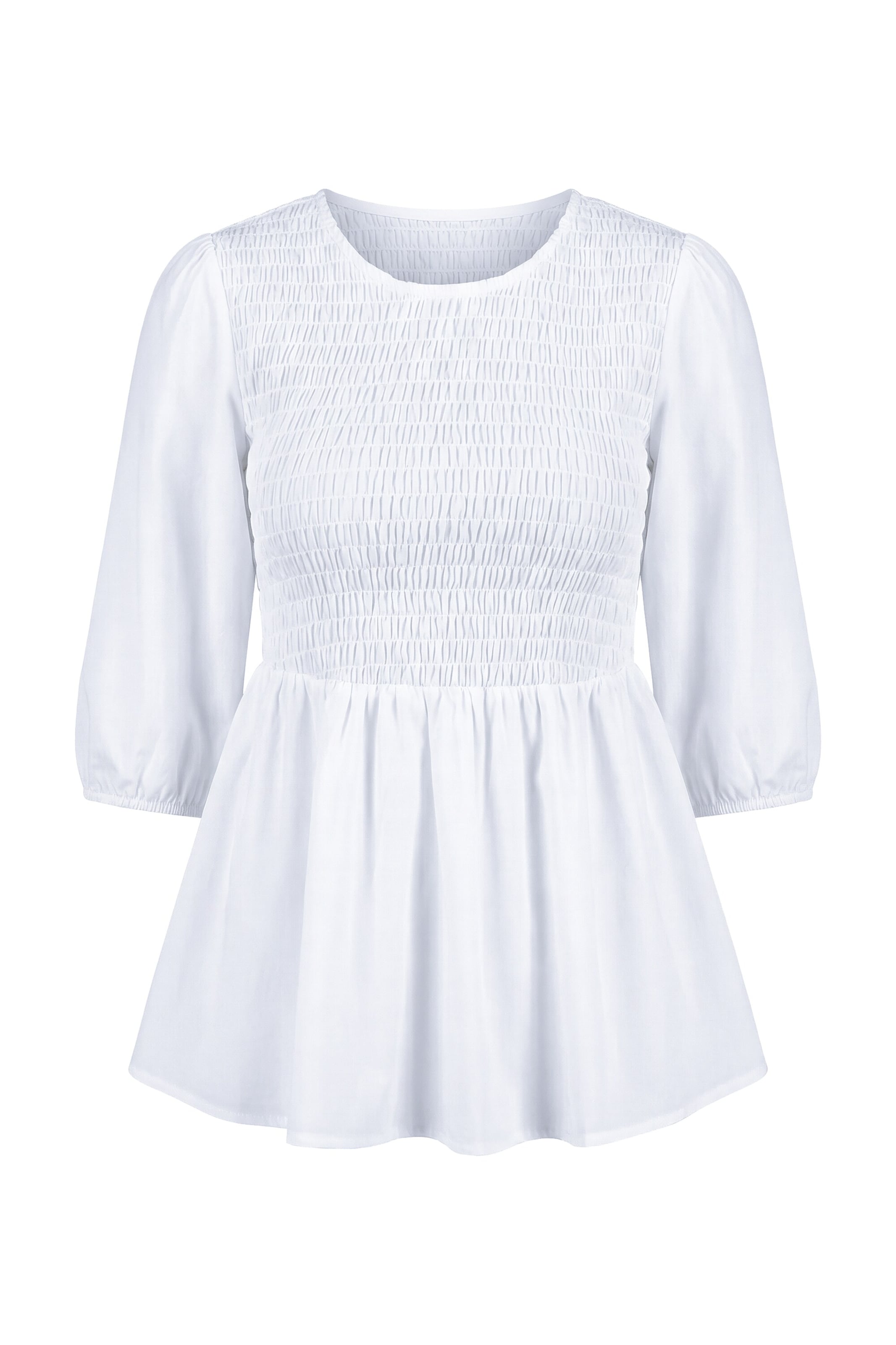 Angel of Style Blouse in White: front