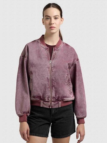 Veste mi-saison 'Clara' khujo en rouge