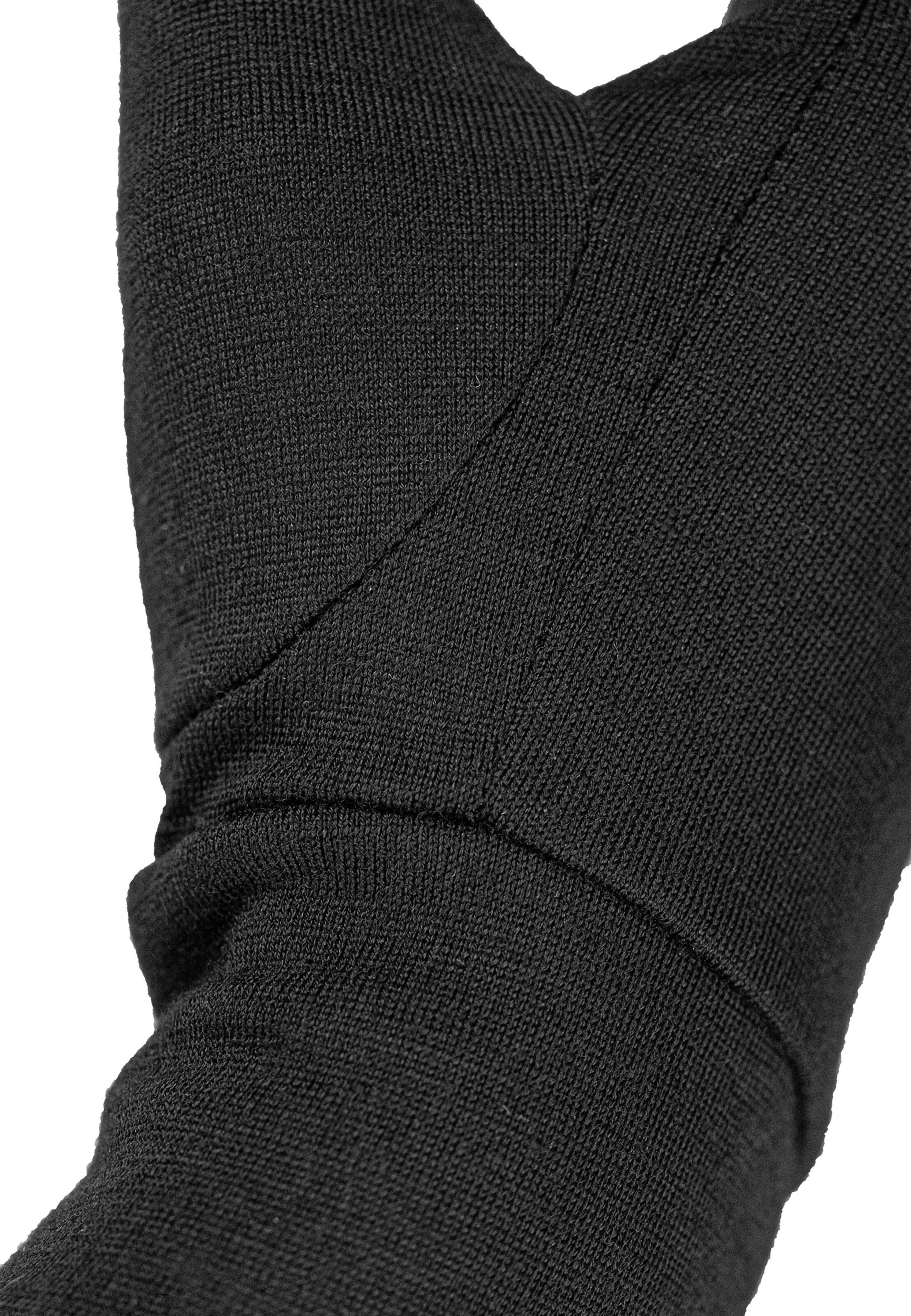 REUSCH Athletic Gloves in Black