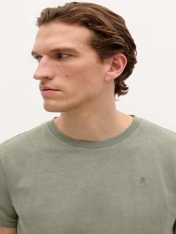T-Shirt 'Skull' Scalpers en vert