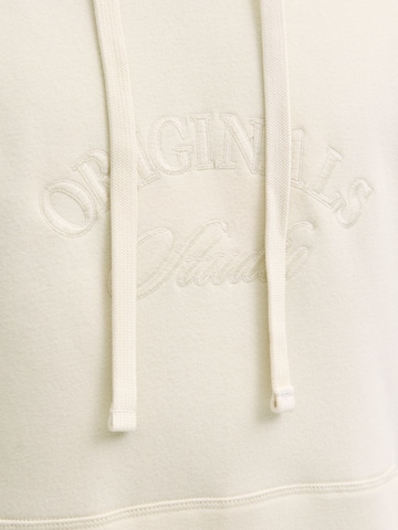 JACK & JONES Sweatshirt 'JORBLeecker' i hvid