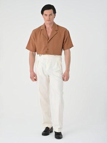 Antioch Comfort fit Srajca | rjava barva