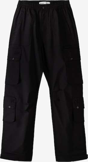 Bershka Cargo Pants in Black, Item view