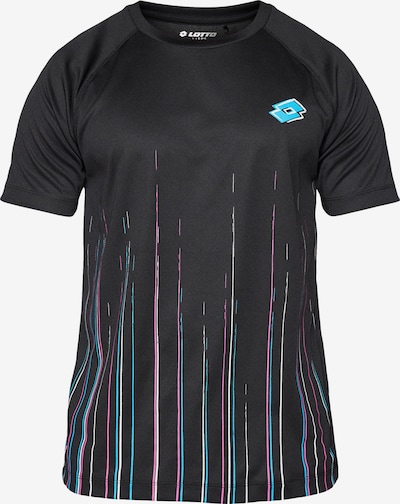 LOTTO Toiminnallinen paita värissä vaaleansininen / vaaleanpunainen / musta / valkoinen, Tuotenäkymä