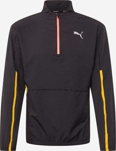 PUMA Athletic Jacket in yellow gold / Salmon / Black / Silver, Item view