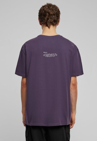 MT Upscale Shirt 'FU' in Purple