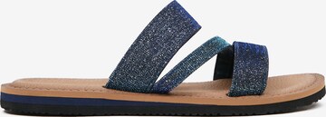 Orsay T-Bar Sandals in Blue