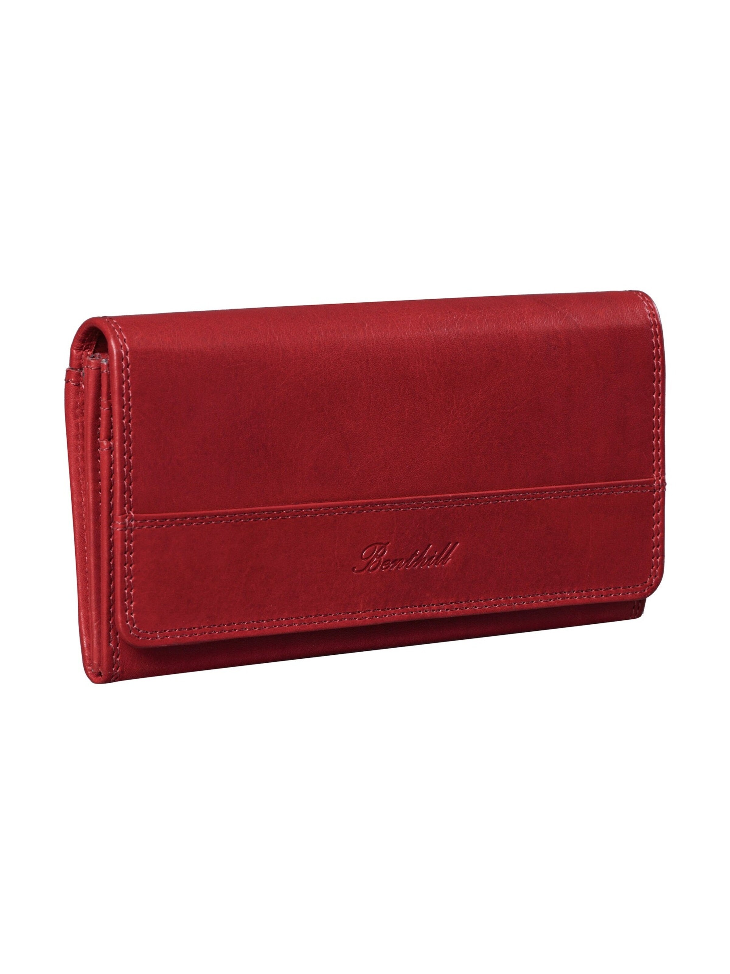 Benthill Wallet in Red: front