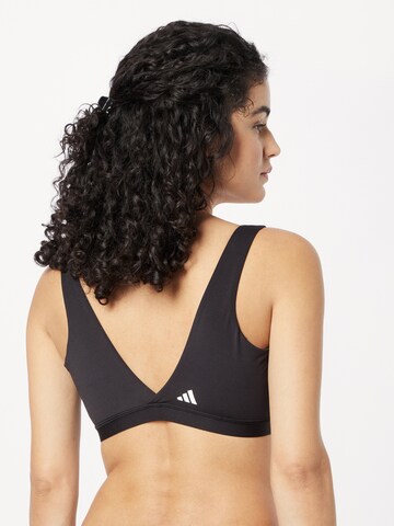 ADIDAS PERFORMANCE Bustier Sport bh 'Essentials Studio Light-Support Nursing' in Zwart