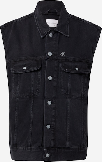 Calvin Klein Jeans Gilet en gris / noir denim, Vue avec produit