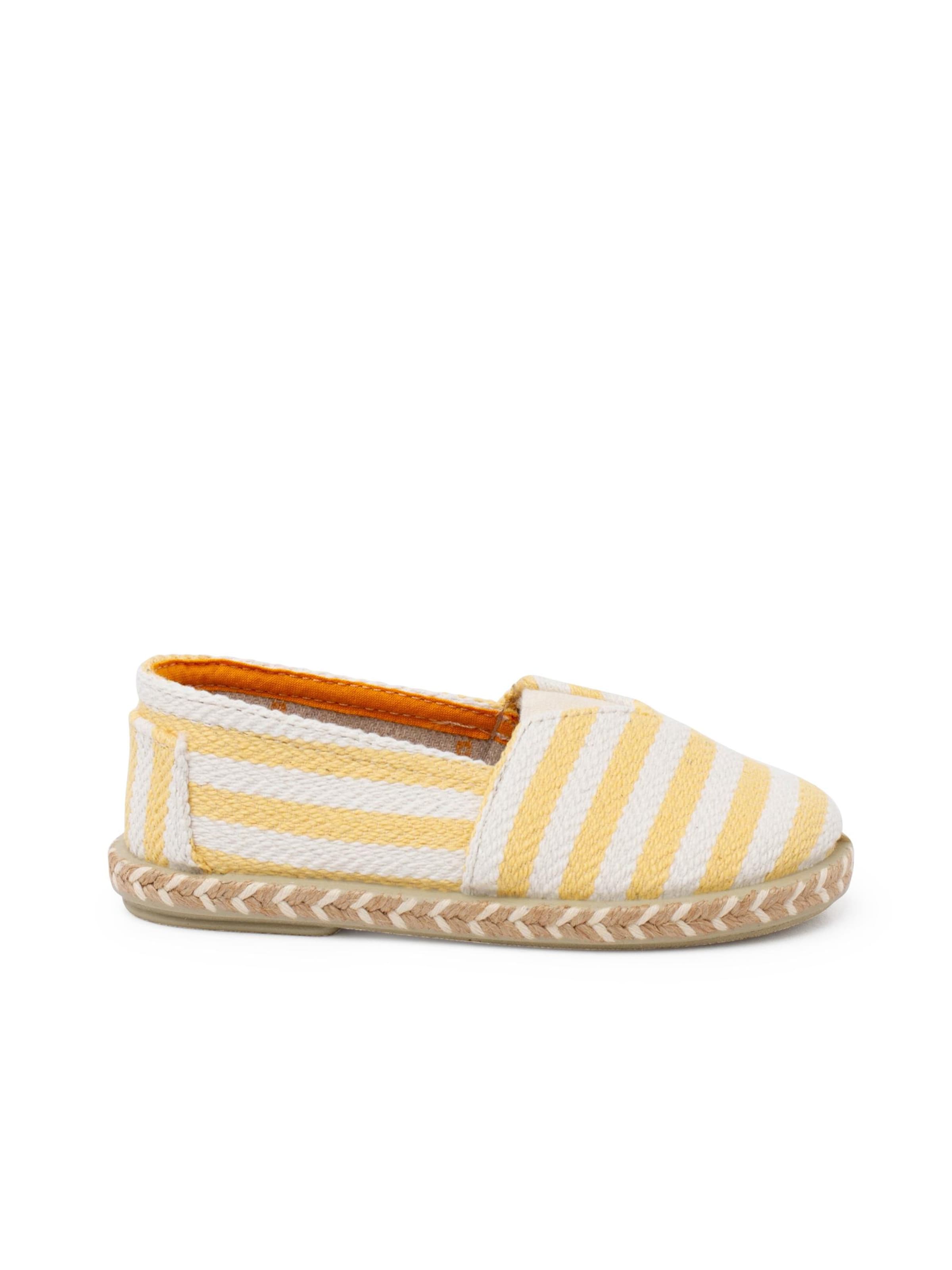 Baskets Pisamonas en jaune : devant