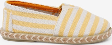 Baskets Pisamonas en jaune : devant