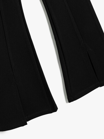 Koton Flared Trousers in Black