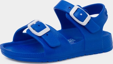 GARVALIN Strand-/Badeschuh in Blau: Vorderseite