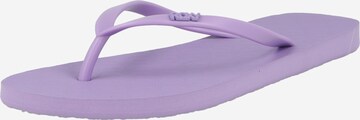 ROXY Teenslipper 'VIVA IV' in Lila: voorkant