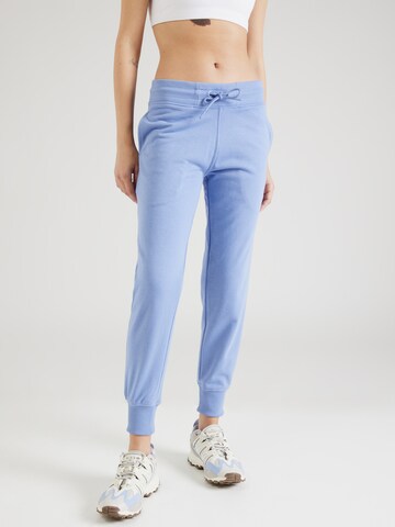 4F Zúžený Sportovní kalhoty 'CAS' – modrá: přední strana