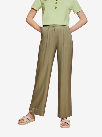 ESPRIT Loosefit Pantalon in Groen