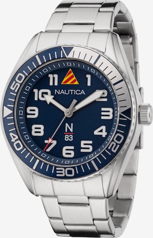 Montre à affichage analogique 'N83' NAUTICA en bleu : devant