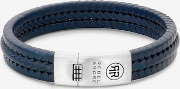 Rebel & Rose Bracelet in Blue: front