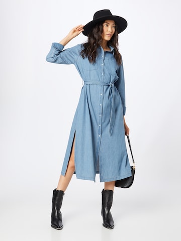 Grace & Mila Shirt Dress 'GEMMA' in Blue