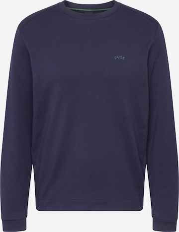 BOSS Green - Sweatshirt 'Salbo' em azul: frente