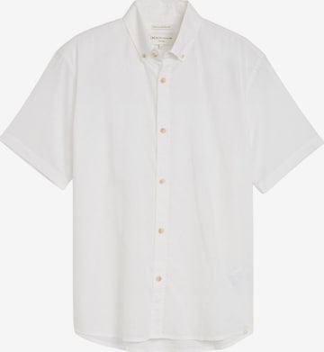 Cămașă de la TOM TAILOR DENIM pe alb: față