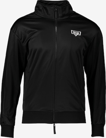 Bucketz Välikausitakki 'All Day Track' värissä musta: etupuoli