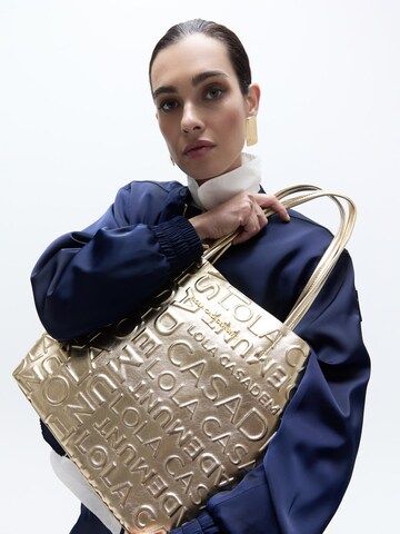 Lola Casademunt Torba shopper w kolorze złoty: przód