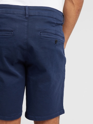 Regular Pantalon chino minimum en bleu