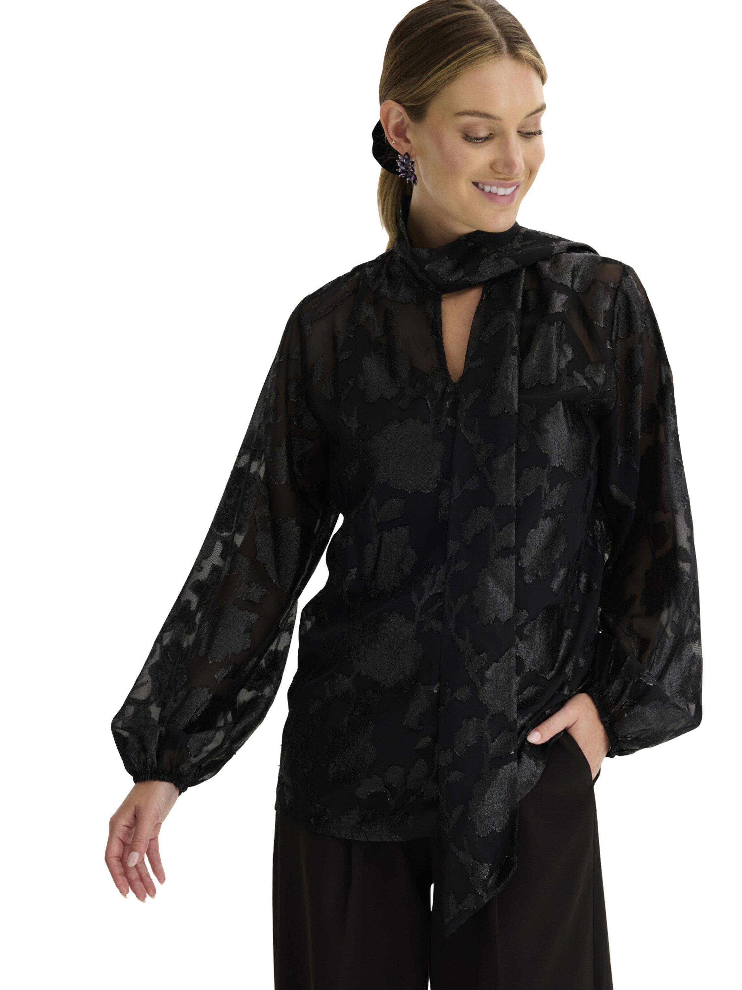 bonprix Blus i svart: framsida