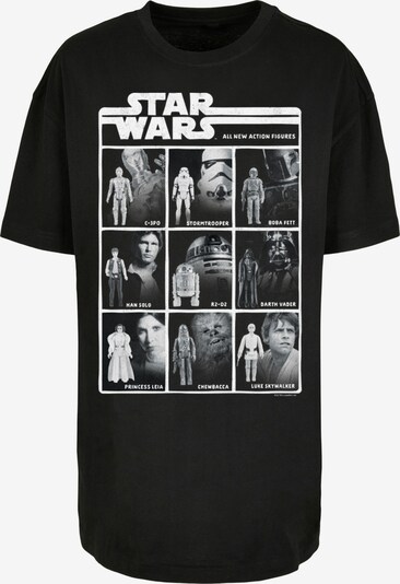 F4NT4STIC T-Shirt 'Star Wars Class Of Action Figures' in grau / schwarz / weiß, Produktansicht