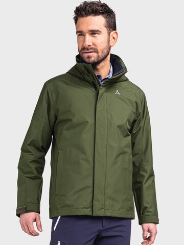 Schöffel Outdoorjacke in Grün: predná strana