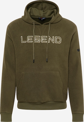 Key Largo Sweatshirt 'ALASKA' in Groen: voorkant