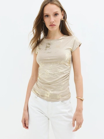 No Matter What Blouse in Beige