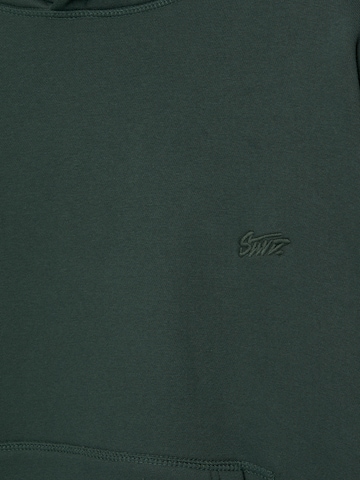 Pull&Bear Sweatshirt 'STWD' in Green