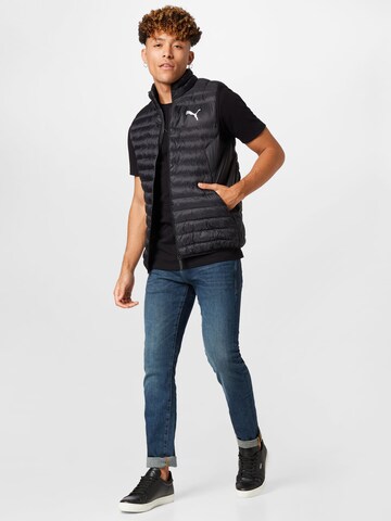 PUMA Sportbodywarmer in Zwart