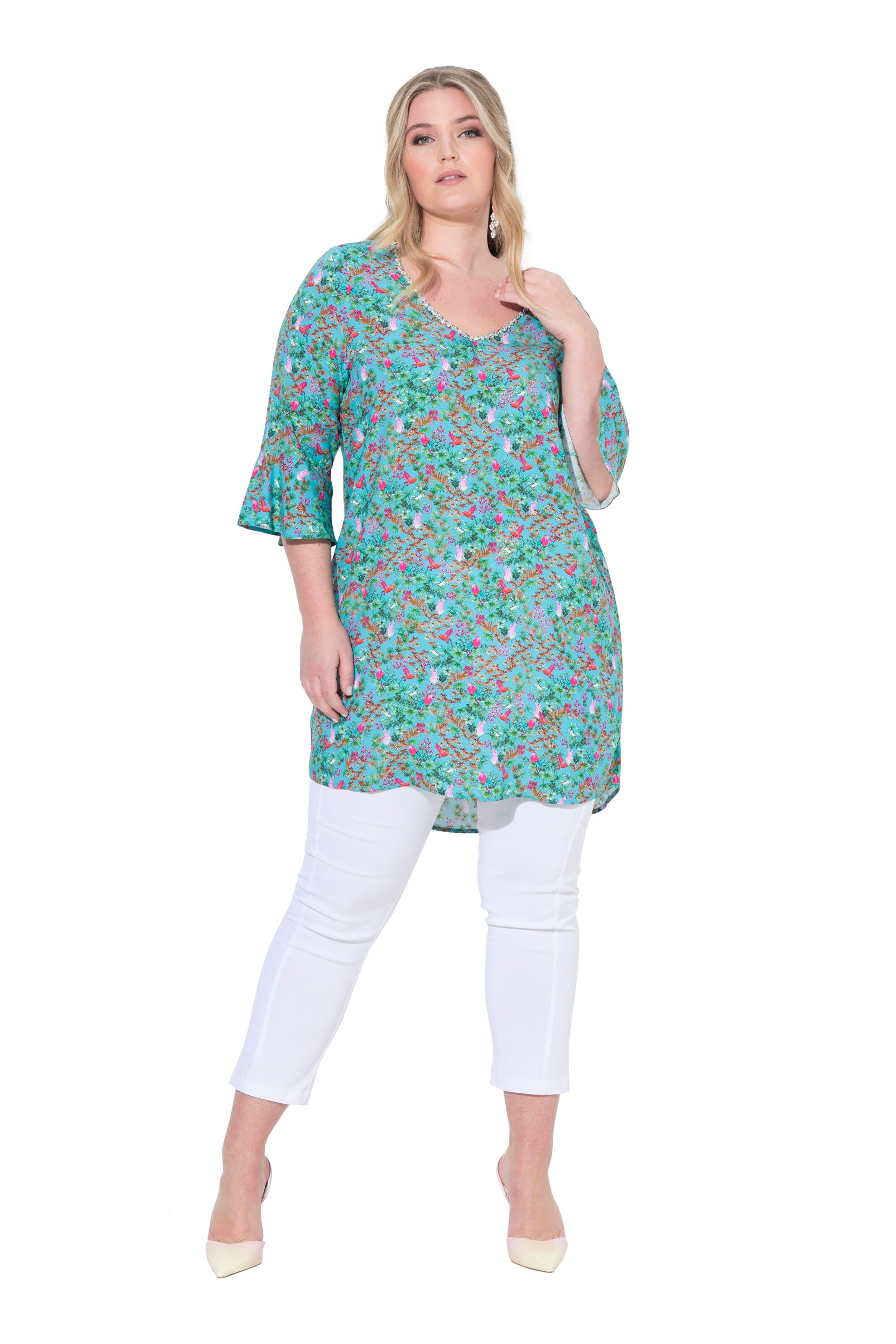 MIAMODA Tuniek in Blauw: voorkant