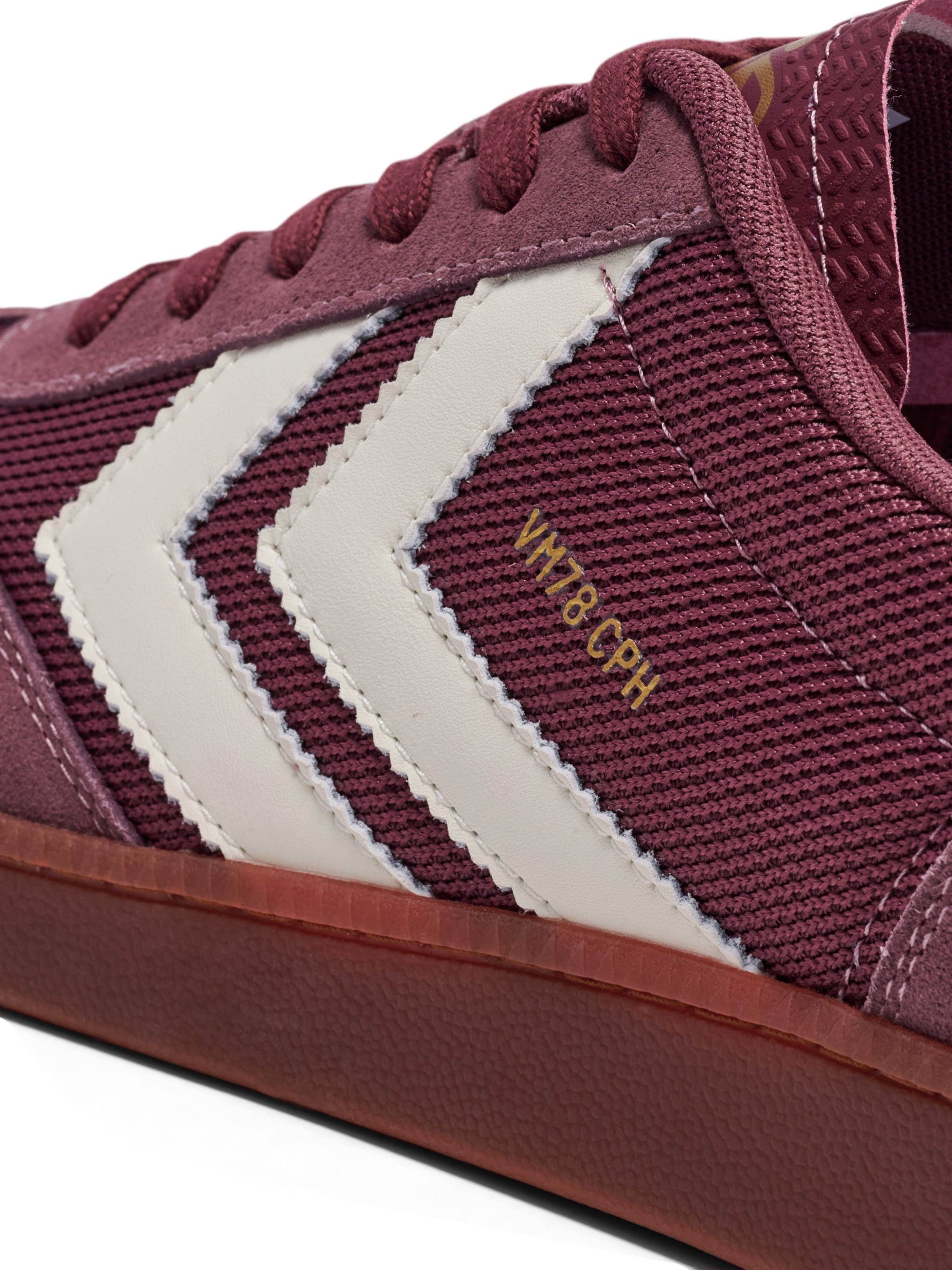 Baskets hautes Hummel en violet