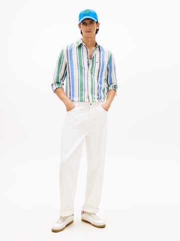 TOMMY HILFIGER Regular Fit Skjorte i grøn