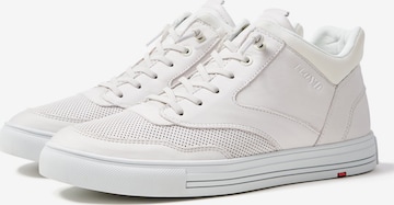 LLOYD Sneakers hoog 'ENZO' in Wit: voorkant