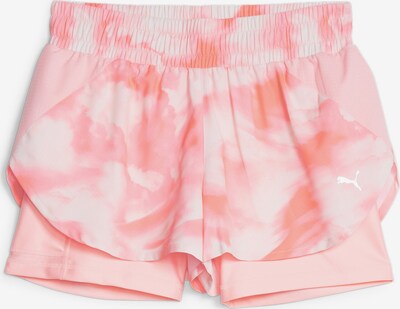 PUMA Pantalon de sport 'Ultraweave' en rose / rosé / blanc, Vue avec produit