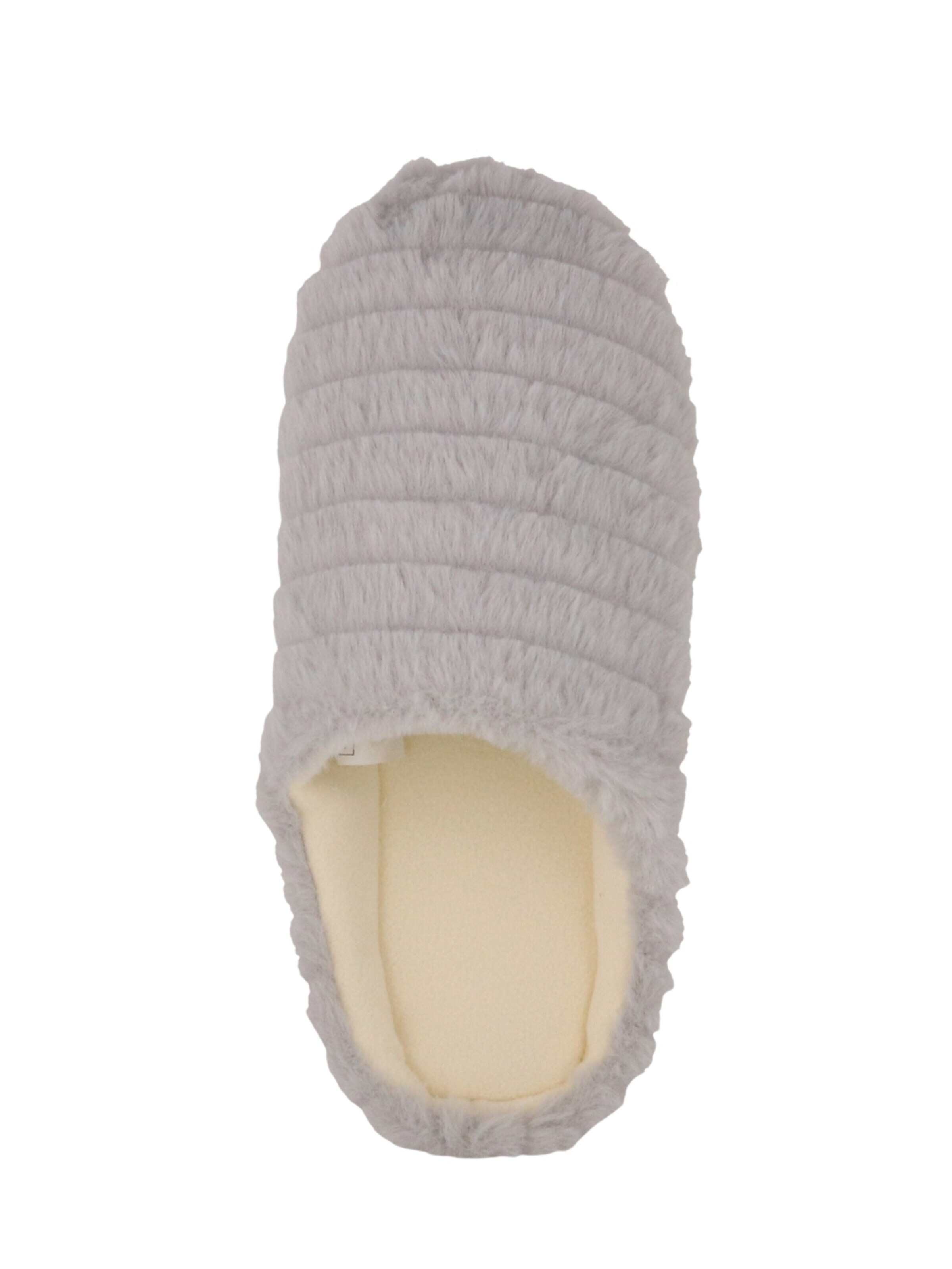 Fluffys Hausschuh 'Veluna Plüsch Pantoffeln'‌‌‌ in Grau