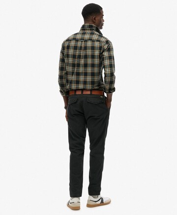 Regular Pantalon chino 'Utility' Superdry en noir