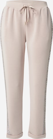 Liu Jo Regular Trousers in Beige: front