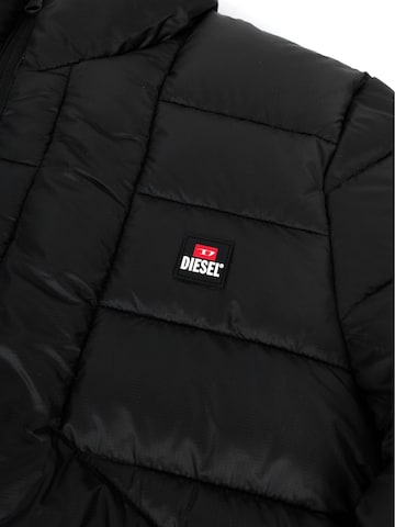 DIESEL Übergangsjacke 'W-DWAIN-OUTNOH'‌‌‌‌‌‌‌ in Schwarz